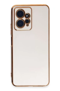 Xiaomi Redmi Note 12 4G Kılıf Volet Silikon - Beyaz