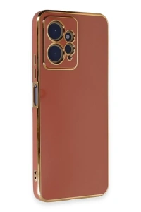 Xiaomi Redmi Note 12 4G Kılıf Volet Silikon - Kırmızı