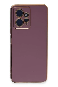 Xiaomi Redmi Note 12 4G Kılıf Volet Silikon - Mor