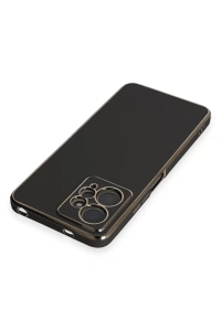 Xiaomi Redmi Note 12 4G Kılıf Volet Silikon - Siyah