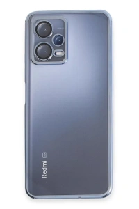 Xiaomi Redmi Note 12 5G Kılıf Lensli Silikon - Açık Mavi