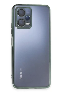 Xiaomi Redmi Note 12 5G Kılıf Lensli Silikon - Yeşil