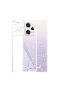 Xiaomi Redmi Note 12 5G Kılıf Lüx Şeffaf Silikon