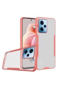 Xiaomi Redmi Note 12 5G Kılıf Platin Silikon - Pembe