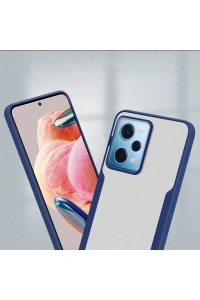 Xiaomi Redmi Note 12 5G Kılıf Platin Silikon - Siyah