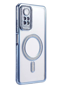 Xiaomi Redmi Note 12 Pro 4G Joke Simli Magneticsafe Kılıf - Mavi