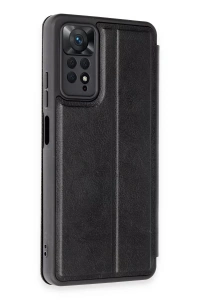 Xiaomi Redmi Note 12 Pro 4G Kılıf Flip Cover - Siyah