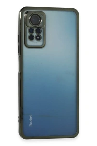 Xiaomi Redmi Note 12 Pro 4G Kılıf Lensli Silikon - Yeşil