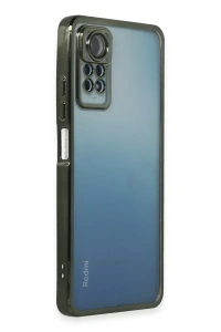 Xiaomi Redmi Note 12 Pro 4G Kılıf Lensli Silikon - Yeşil