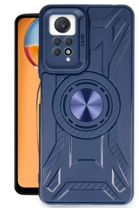Xiaomi Redmi Note 12 Pro 4G Kılıf Lincoln Silikon - Lacivert