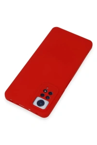 Xiaomi Redmi Note 12 Pro 4G Kılıf Nano içi Kadife Silikon - Kırmızı