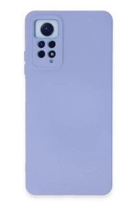 Xiaomi Redmi Note 12 Pro 4G Kılıf Nano içi Kadife Silikon - Lila