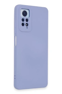Xiaomi Redmi Note 12 Pro 4G Kılıf Nano içi Kadife Silikon - Lila