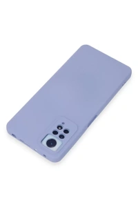 Xiaomi Redmi Note 12 Pro 4G Kılıf Nano içi Kadife Silikon - Lila