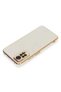 Xiaomi Redmi Note 12 Pro 4G Kılıf Volet Silikon - Beyaz