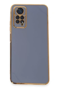 Xiaomi Redmi Note 12 Pro 4G Kılıf Volet Silikon - Mavi