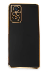 Xiaomi Redmi Note 12 Pro 4G Kılıf Volet Silikon - Siyah