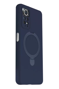 Xiaomi Redmi Note 12 Pro 4G Regal Magsafe Standlı Kapak - Lacivert