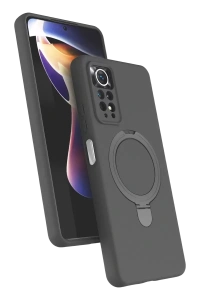 Xiaomi Redmi Note 12 Pro 4G Regal Magsafe Standlı Kapak - Titan Gri