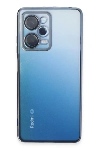 Xiaomi Redmi Note 12 Pro 5G Kılıf Lensli Silikon - Açık Mavi