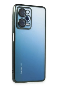 Xiaomi Redmi Note 12 Pro 5G Kılıf Lensli Silikon - Yeşil