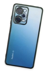 Xiaomi Redmi Note 12 Pro 5G Kılıf Lensli Silikon - Yeşil