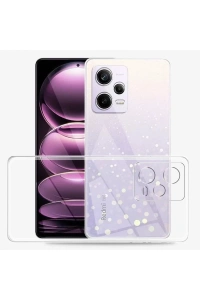 Xiaomi Redmi Note 12 Pro 5G Kılıf Lüx Şeffaf Silikon