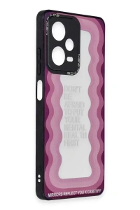 Xiaomi Redmi Note 12 Pro 5G Kılıf Mirror Desenli Kapak - Mirror - 11