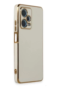 Xiaomi Redmi Note 12 Pro Plus Kılıf Volet Silikon - Beyaz