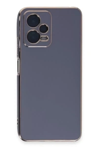 Xiaomi Redmi Note 12 Pro Plus Kılıf Volet Silikon - Mavi