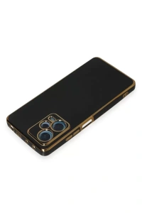 Xiaomi Redmi Note 12 Pro Plus Kılıf Volet Silikon - Siyah