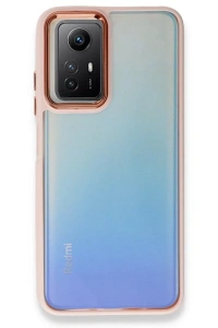 Xiaomi Redmi Note 12S Kılıf Dora Kapak - Pudra