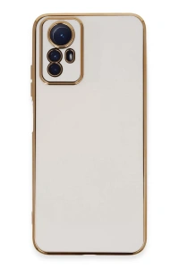 Xiaomi Redmi Note 12S Kılıf Volet Silikon - Beyaz