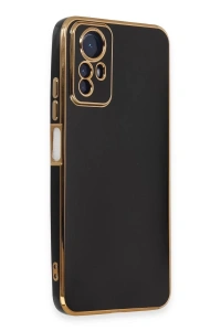 Xiaomi Redmi Note 12S Kılıf Volet Silikon - Siyah