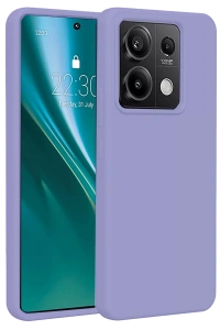Xiaomi Redmi Note 13 4G Kılıf First Silikon - Lila