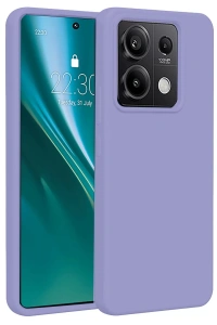 Xiaomi Redmi Note 13 4G Kılıf First Silikon - Lila