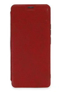 Xiaomi Redmi Note 13 4G Kılıf Flip Cover - Kırmızı