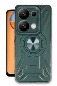 Xiaomi Redmi Note 13 4G Kılıf Lincoln Silikon - Koyu Yeşil