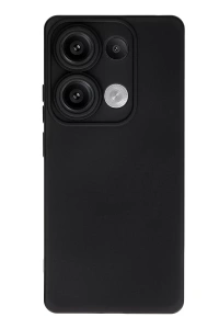 Xiaomi Redmi Note 13 4G Kılıf Nano içi Kadife Silikon - Siyah