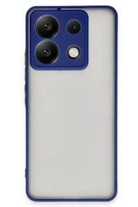 Xiaomi Redmi Note 13 5G Kılıf Montreal Silikon Kapak - Lacivert
