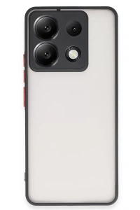 Xiaomi Redmi Note 13 5G Kılıf Montreal Silikon Kapak - Siyah