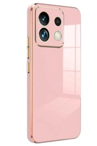 Xiaomi Redmi Note 13 5G Kılıf Volet Silikon - Pembe