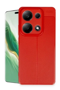 Xiaomi Redmi Note 13 Pro 4G Kılıf Auto Focus Kapak - Kırmızı