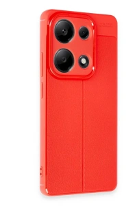Xiaomi Redmi Note 13 Pro 4G Kılıf Auto Focus Kapak - Kırmızı
