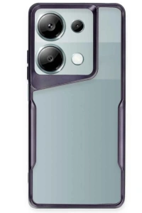 Xiaomi Redmi Note 13 Pro 4G Kılıf Boyi Silikon Kapak - Derin Mor