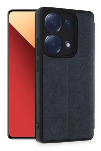 Xiaomi Redmi Note 13 Pro 4G Kılıf Flip Cover - Lacivert
