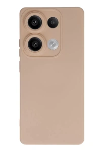 Xiaomi Redmi Note 13 Pro 4G Kılıf Nano içi Kadife Silikon - Pudra