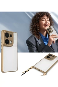 Xiaomi Redmi Note 13 Pro 4G Kılıf Penta Silikon Kılıf - Çöl Titanyum