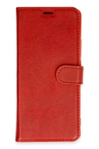 Xiaomi Redmi Note 13 Pro 4G Kılıf Trend S Plus Kapaklı Kılıf - Kırmızı
