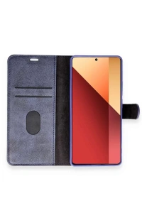 Xiaomi Redmi Note 13 Pro 4G Kılıf Trend S Plus Kapaklı Kılıf - Kırmızı